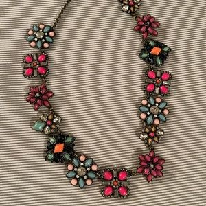 LOFT Jewel-Toned Statement Necklace